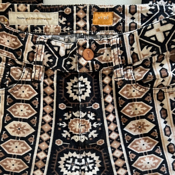 Anthropology Pilcro and The LetterPress Corduroy Women's Pants 26 - Picture 4 of 9